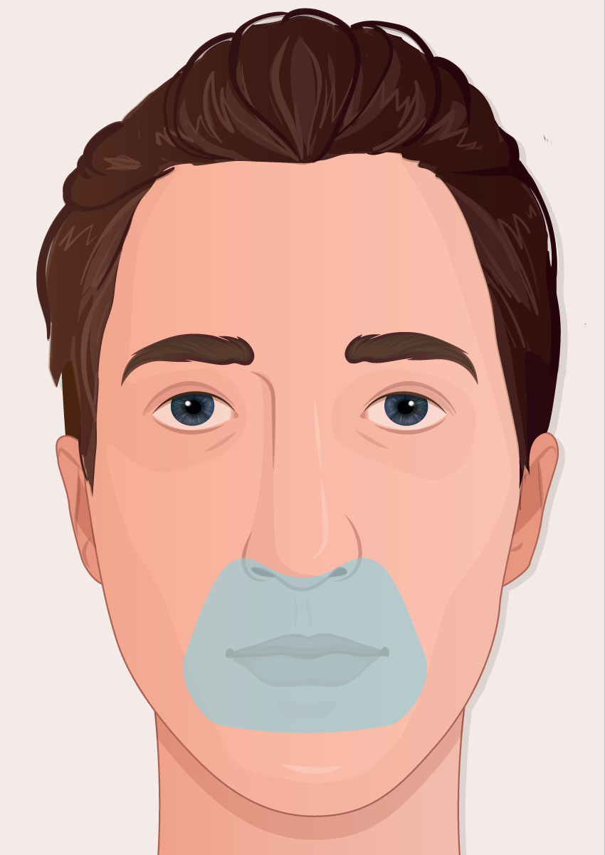 Under the Nose Full Face Mask