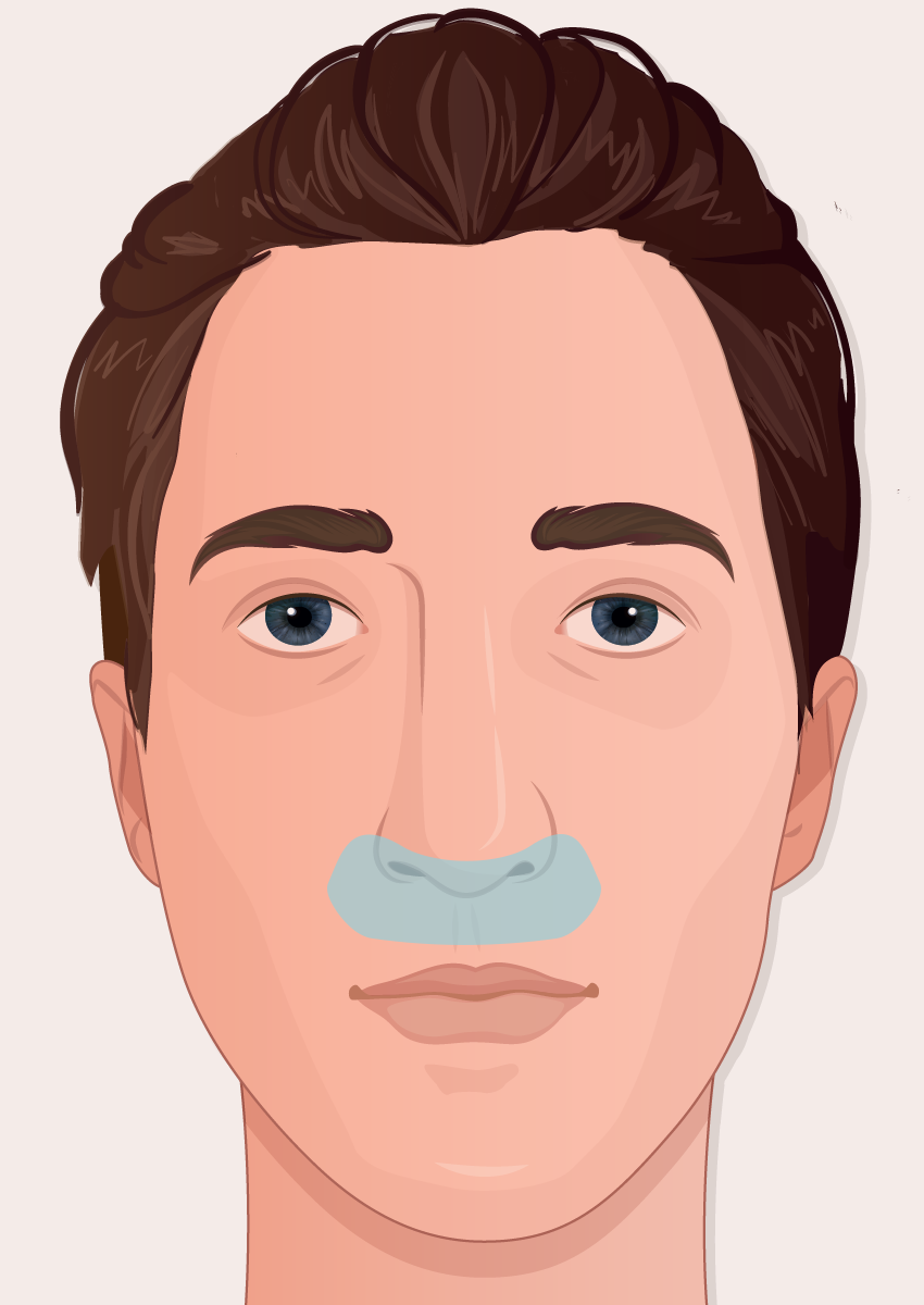 Under the Nose Nasal Mask